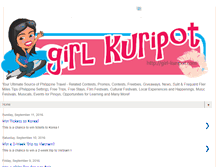 Tablet Screenshot of girl-kuripot.com
